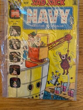 Navy Gobs 'n' Gals Comic - Yellow Cover